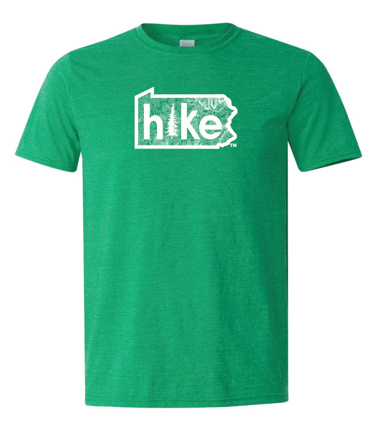 HikePA™ - Men's Classic Topographic Tee