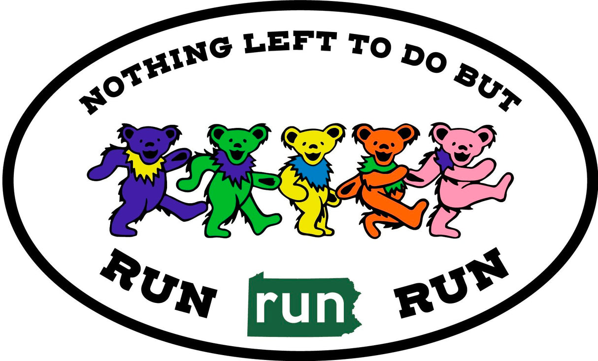Run PA™ - Grateful Dead Sticker