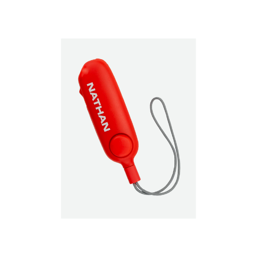 Nathan Sports • Safety SaferRun Ripcord Siren Personal Alarm + Strobe Light