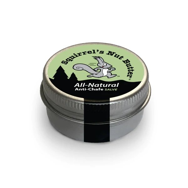 SQUIRREL'S NUT BUTTER ALL NATURAL ANTI-CHAFE TINS 0.5oz