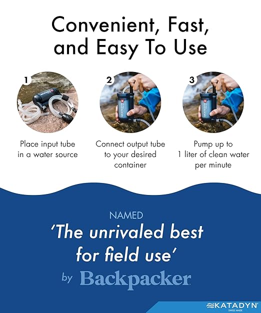 Katadyn Hiker Pro Microfilter Water Filtration System