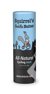 Squirrel's Nut Butter Saddle Butter in Eco-Friendly Compostable Tube