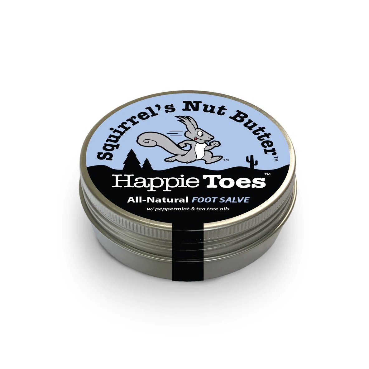 Squirrel's Nut Butter Happie Toes Tins  2oz