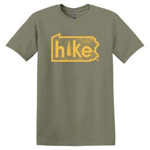 HikePA™ - Men's Classic Topographic Tee