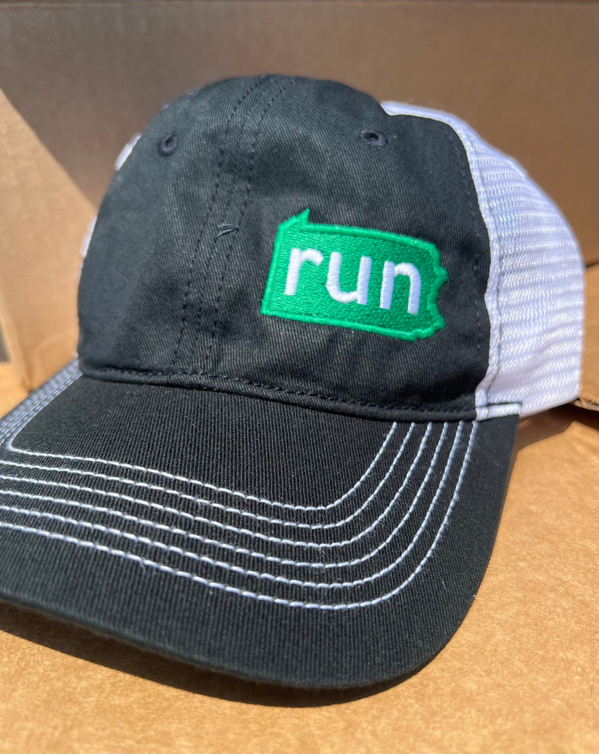 RunPA - You Always Know You're Going Somewhere Cool When the Pavement Ends - Mesh Back Hat