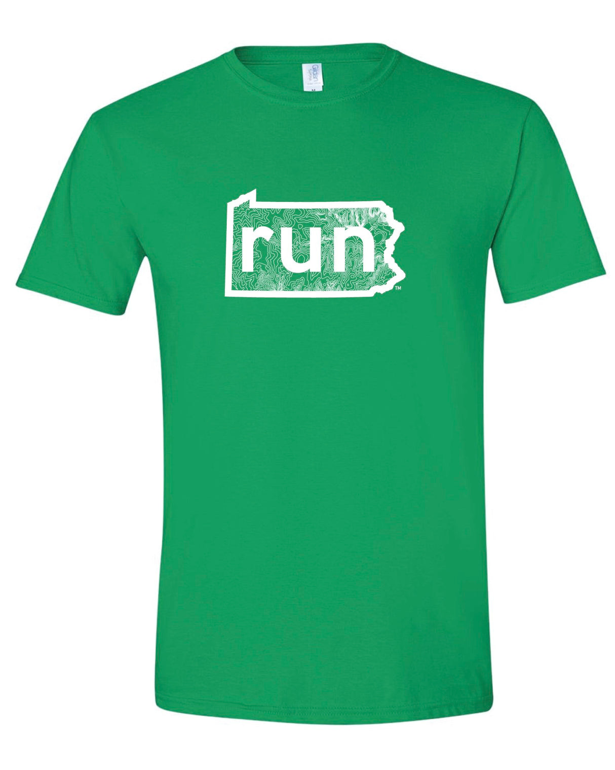 RunPA™ -Men's Classic Topographical T-Shirt