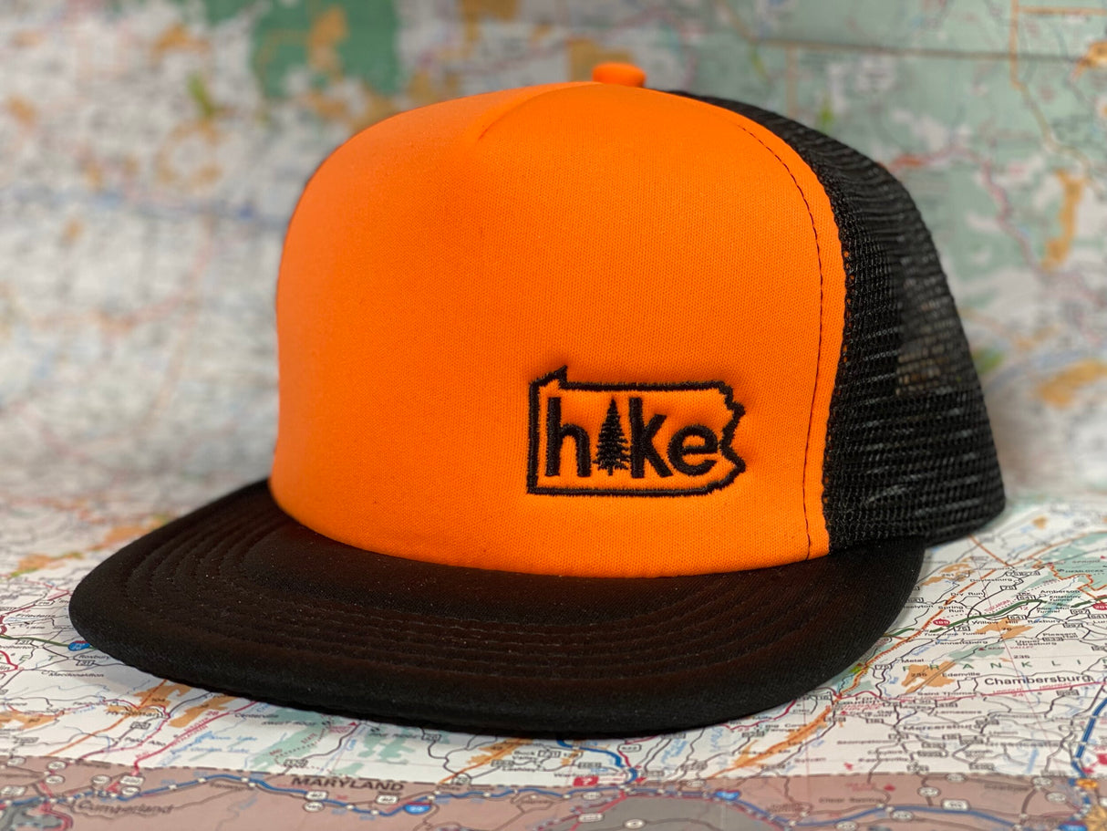 HikePA™  -"ORANGE YOU GLAD TO SEE ME" TRUCKER HAT