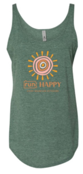 RunPA - Women's Run Happy Festival Tank