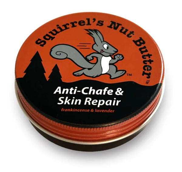 Squirrel's Nut Butter Anti-Chafe Tin & Skin Repair Tin w/ Frankincense and Lavender, 2.0 oz