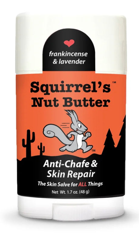 Squirrel's Nut Butter Anti-Chafe & Skin Repair Stick w/ Frankincense & Lavender