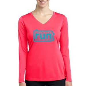 RunPA - Women's L/S Save a Tree Performance Shirt