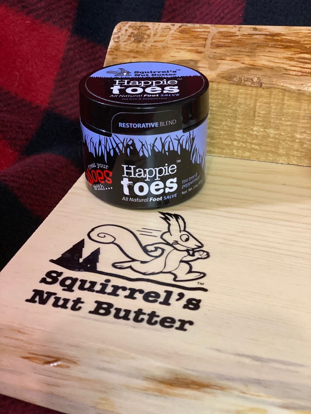 Squirrels Nut Butter Happie Toes Salve - 2 oz.