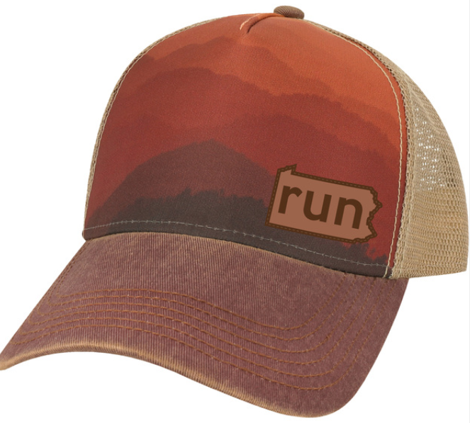 RunPA® - Every Mountain Outdoors Leather Patch Trucker Hat