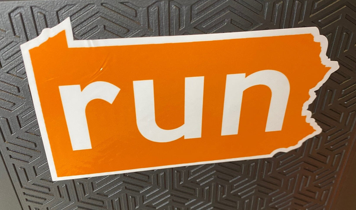 RunPA - Blazin Orange Decal